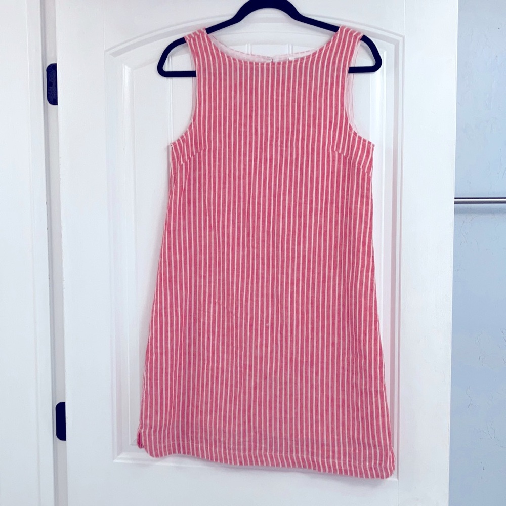 Red and White Stripe Sundress